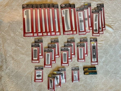 Assorted Atlas Train Accessories HO Code 100 Lot Of 33 Unused Packs NOS - Image 1 of 4