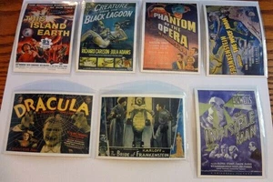 Universal Monsters of  Silver Screen 7 Stickers S1 S4 S5 S7 S8 S9 S10 Free Ship! - Picture 1 of 2