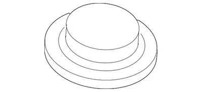 Genuine Audi Spring Seat 4F0-512-297-B - Image 1 of 2