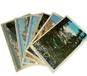 Lote de 8 postales vintage de Union Pacific Western States - Imagen 1 de 14