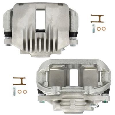 Pair Rear Brake Calipers For 1994 1995 1996 Chevrolet Impala w/ Bracket - Image 1 of 4