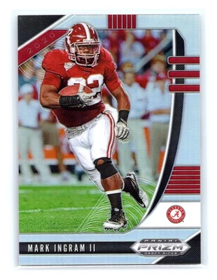 2020 Panini Prizm DP Football #67 Mark Ingram II Silver Prizm Alabama - Image 1 of 2