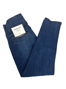 KENNETH COLE Men’s Athletic Fit Comfort Stretch Denim blueJeans Size34X30 New - Picture 1 of 13