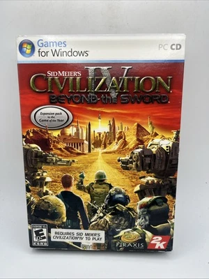 Sid Meiers Civilization IV: Beyond The Sword Expansion (2007) PC Windows Game - Image 1 of 4
