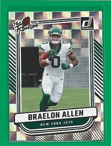 Donruss Football The Rookies 2024 Braelon Allen #TR-27 New York Jets - Imagen 1 de 2