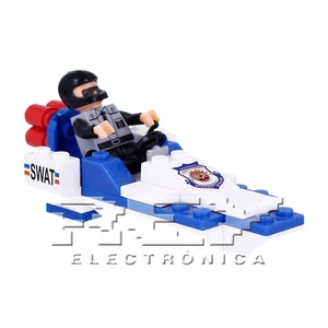 Lancha Motora Swat Juguete Construccion Bloques 43 Piezas ¡Desde España! j113 - Imagen 1 de 4
