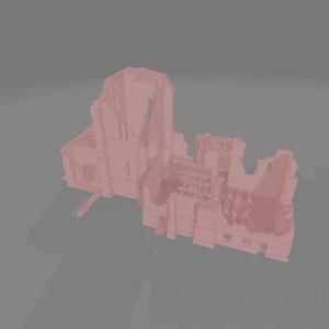 Italian Church Ruin - Commissioned - Picture 1 of 10