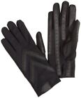 Women's Spandex Shortie Touchscreen Gloves, Black, One Size