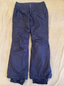 Columbia pantaloni da neve grandi donna blu tasche con cerniera - Foto 1 di 7