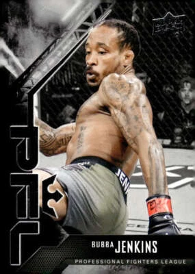 Bubba Jenkins RC 2022 Upper Deck Professional Fighters League #19 ROOK ID:131745 - Image 1 of 2