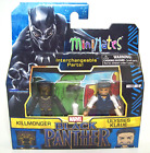 Minimates Killmonger &amp; Ulyses Klaue Black Panther Marvel MCU