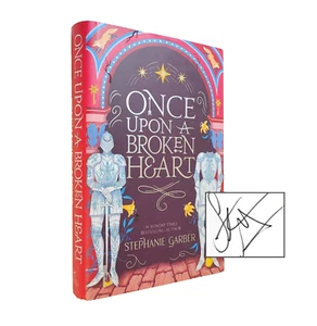 SIGNED Once Upon A Broken Heart Stephanie Garber Fairyloot Edition - Picture 1 of 17