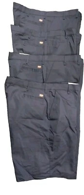 4 pair!!  Red kap Men’s Size 48 Blue Uniform Work Shorts New! - Image 1 of 4