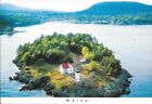 Curtis Island Light, Camden Harbour, Maine - Unposted Postcard