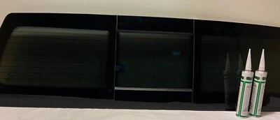 Fit: 2010-2024 Ram Pickup 2500, 3500 Power Ready Slider Back Glass Window Heated - Image 1 of 4