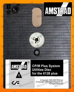Disquete de arranque del sistema Amstrad CPC 6128+ (6128 Plus) CP/M CPM Plus CF2 3" - Imagen 1 de 5