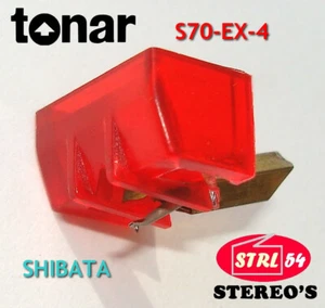 S70EX4 stylet diamant SHIBATA pour EXCEL SOUND ES70EX4 ES70EX ES70E ES70 S SH F - Afbeelding 1 van 10