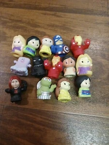 Marvel Avengers Bath Time Finger Puppets Hulk, Black Panther, Iron Man & Disney - Picture 1 of 6