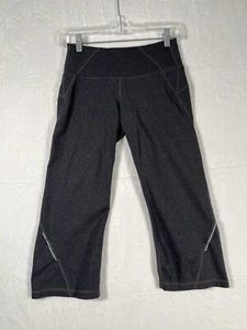ATHLETA Gray Capri Leggings Womens 2XS XXS - Picture 1 of 5