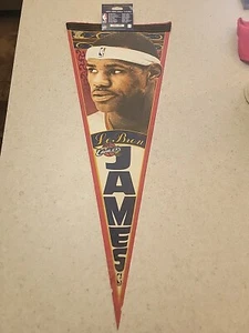 LeBron James Rookie Year Felt Pennant Full Size Cleveland Cavaliers #2003 - Picture 1 of 5