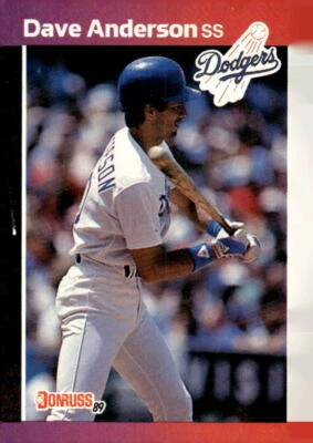 1989 Donruss #434a Dave Anderson - Image 1 of 2
