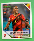 2022 EW Qatar World Cup FIFA #388 YOURI TIELEMANS Belgium Soccer Team Sticker