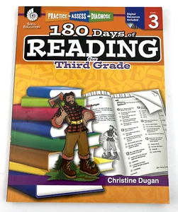 180 Days of Practice Ser.: 180 Days of Reading for Third Grade by Christine... - Picture 1 of 13