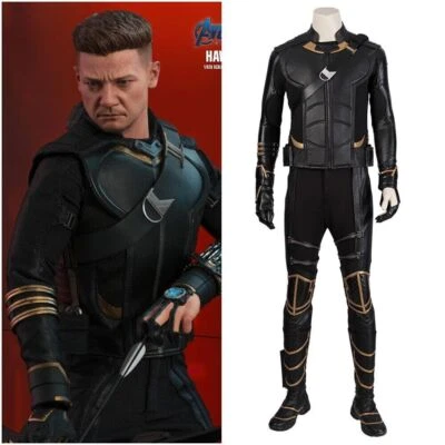 Avengers Endgame Clinton Barton Hawkeye Handmade Cosplay Costume Ronin Suit Ver1 - Image 1 of 4