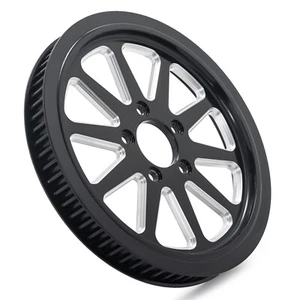 66 Tooth 1" Spoke Rear Pulley for Harley Touring Road King Electra Glide 2007 08 - Picture 1 of 10