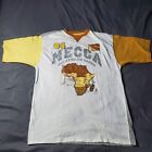 Vintage Mecca Since Day One Y2k Shirt All African Games Embroidered Paches Xl