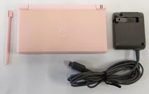 Nintendo DS Lite CORAL PINK Portable Handheld Video Game Console System USG-001 - Picture 1 of 3