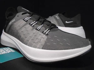 2018 NIKE EXP-X14 ZOOM FLY BLACK DARK GREY WHITE WOLF GREY AO1554-003 11 - Picture 1 of 11