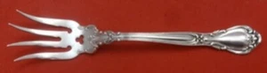 Chantilly by Gorham Sterling Silver Beef Fork with Applied Lacing Pierced 6 5/8" - Picture 1 of 2