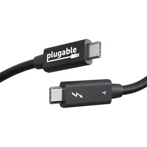 Plugable TBT4-40G2M Thunderbolt 4 Cable [Thunderbolt Certified] - 2M/6.4ft, 100W - Picture 1 of 5
