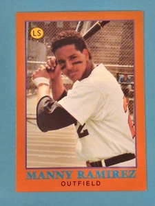 1991 Little Sun High School Prospects RC Manny Ramirez #7 ⚾ - Picture 1 of 2