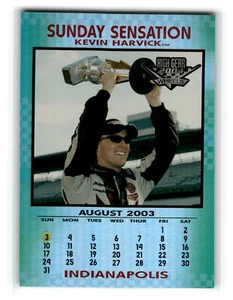 2004 Wheels High Gear #SS 7 Kevin Harvick Sunday Sensation 202423 - Picture 1 of 2