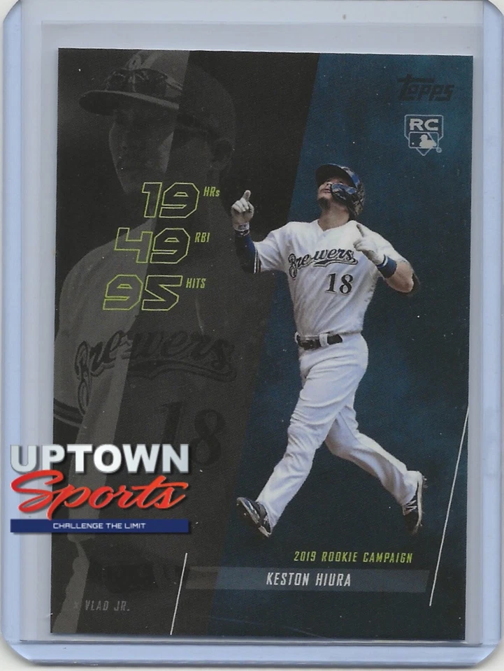 2019 Topps x Vlad Jr. "The Legend" CARD 7 KESTON HIURA  ROOKIE CAMPAIGN - Image 1 of 2