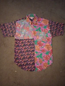 Vintage Melbourne Elements Shirt  Women's Button Up  Size Large  - Picture 1 of 5