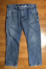 Key Carpenter Jeans Men's Size 40 x 31 Distressed Broken Belt Loop
