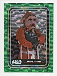 2023 Topps Star Wars Base Parallel Green Foilboard #83 Nien Nunb /499 - Picture 1 of 2
