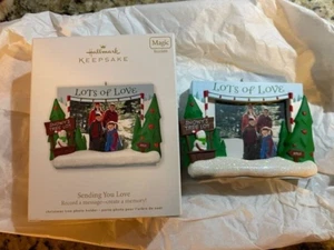 HALLMARK KEEPSAKE ORNAMENT 2012 Sending You Love - record a message Magic - Picture 1 of 3