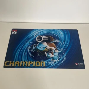 Pokemon League Cup 2016 Mega Blastoise Champions Playmat (Very Good Condition) - Picture 1 of 23