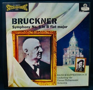 Knappertsbusch BRUCKNER Symphony No. 5 - LONDON Blueback CSA 2205~Near Mint~2 Lp - Picture 1 of 3