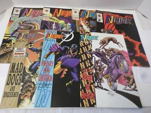 Vintage Lot 7 Valiant Comic Ninjak #5 6 7 8 9 11 13  - Bild 1 von 12