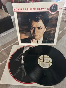 ROBERT PALMER Heavy Nova 1987 Manhattan LP E1-48057 NR/MINT  w/lyric sleeve - Picture 1 of 1