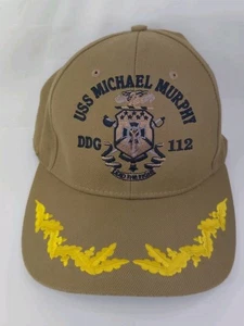 Cappello berretto baseball blu logo The Corps USS Michael Murphy DDG 112 taglia unica - Foto 1 di 10