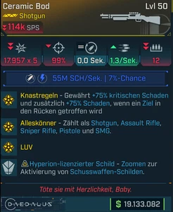 (PC,Xbox,PS) Borderlands 4 - Modded Ceramic Bod 114K - Picture 1 of 1