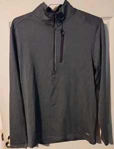 Motion Kohls Herren Leuchtfeuer 1/4 Reißverschluss sportlicher Pullover S grau Langarmshirt gebraucht, in einwandfreiem Zustand - Bild 1 von 7