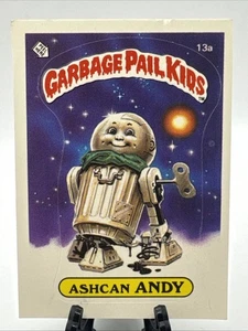 VTG 1985 Topps Garbage Pail Kids 1st Series 1 #13a Ashcan Andy Glossy GPK - Picture 1 of 2