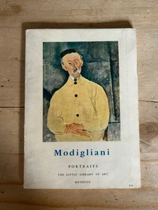 Modigliani Portraits (The Little Library of Art No 7) 1957 vintage art book  - Imagen 1 de 5